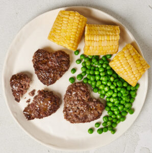 המבורגר בשר בקר - הצעת הגשה