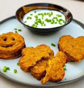 לביבות בטטה עם קוואקר - הצעת הגשה