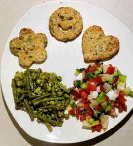 קציצות דגים אווריריות אפויות הצעת הגשה