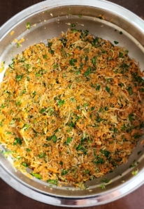 תערובת קציצות צמחוניות מרובות ירקות